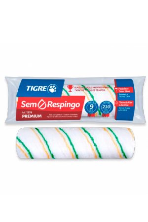 Rolo-lã-antirrespingo-1374-23cm--verde-amarelo---Tigre